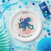Octopus-Party Pappteller (Party)