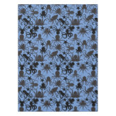 Octopus Pattern.w Blue BG Tischdecke (Vorderseite)