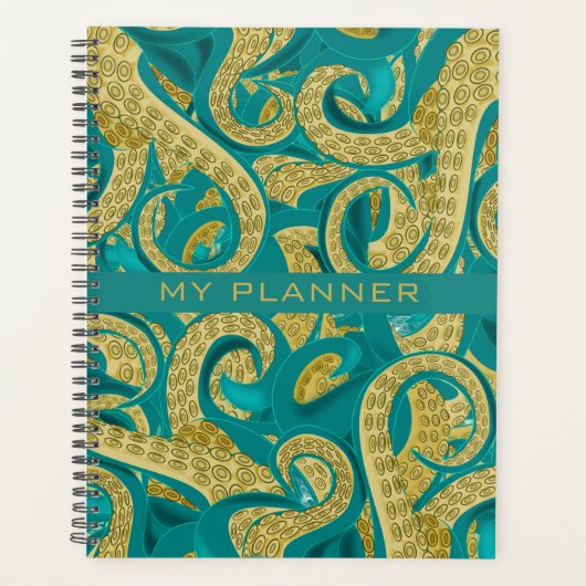 Octopus Planner - Personalisiert Planer (Vorderseite)