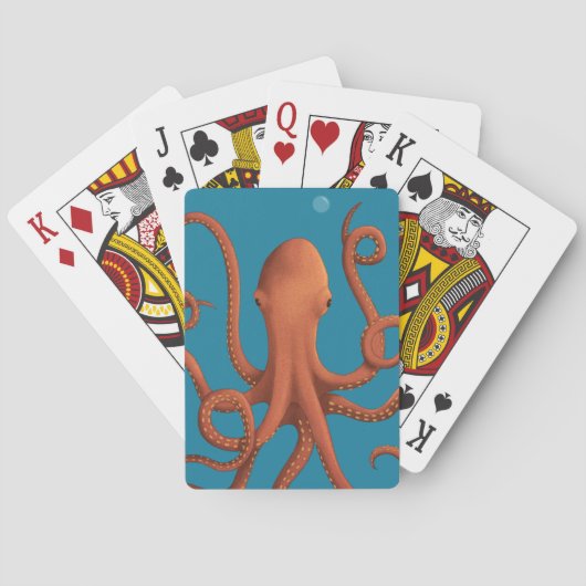 Octopus Playing Cards Spielkarten (Rückseite)