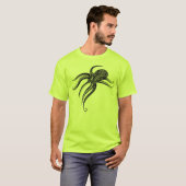OCTOPUS POLYNESIAN TRIBAL Blank T-Shirt (Vorne ganz)