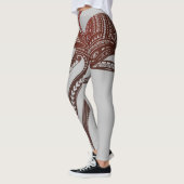 OCTOPUS POLYNESIAN TRIBAL HAWAII INSELN LEGGINGS (Links)