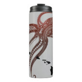 OCTOPUS POLYNESIAN TRIBAL HAWAII INSELN THERMOSBECHER (Vorderseite)