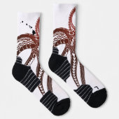 OCTOPUS POLYNESIAN TRIBAL HAWAII ISLANDS SOCKEN (Rechts)
