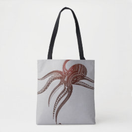 OCTOPUS POLYNESIAN TRIBAL TASCHE