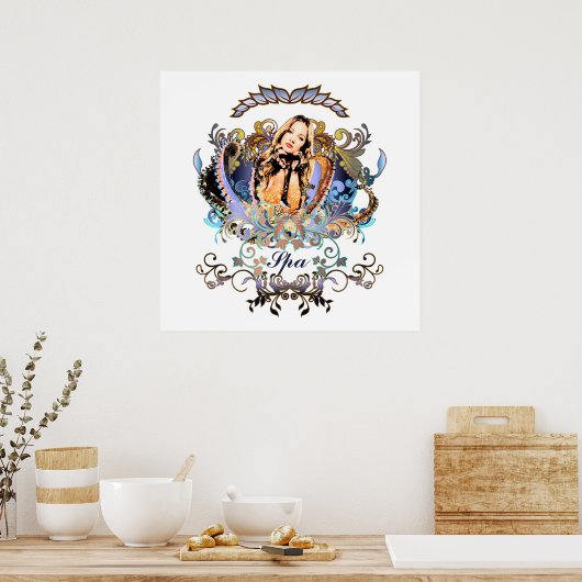 Octopus - Poster (Küche)