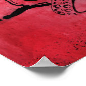 Octopus Poster (Ecke)