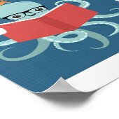 Octopus Poster Print (Ecke)