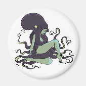 Octopus Queen Magnet (Vorne)