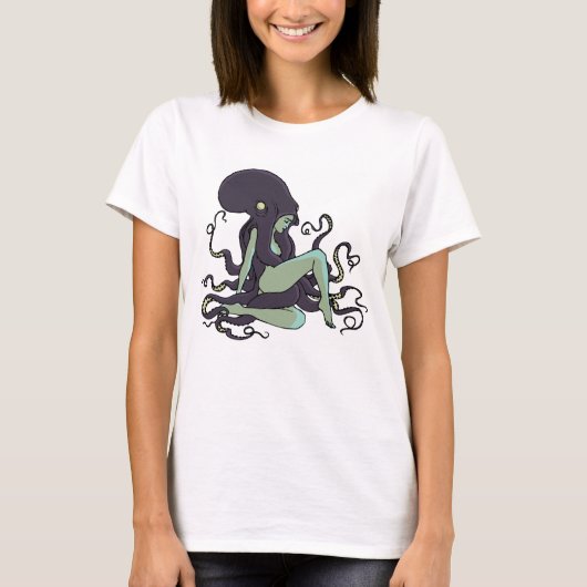 Octopus Queen T-Shirt (Vorderseite)