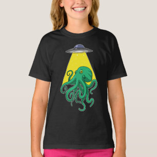 Octopus-Raumschiff T-Shirt