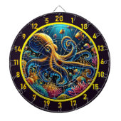 Octopus Reef Adventure Dartboard Dartscheibe (vorne)