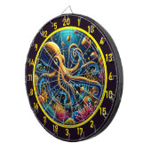 Octopus Reef Adventure Dartboard Dartscheibe (Vorderseite rechts)