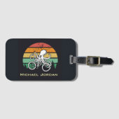 Octopus Reiten Gepäckanhänger (Vorderseite (Horizontal))