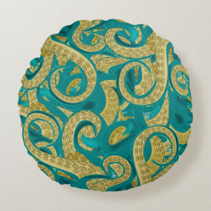 Octopus Round Pillow Rundes Kissen