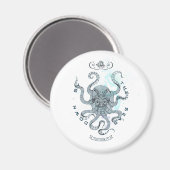 Octopus - Salzklub 76 - Unterhalb des Meeres Magnet (Vorderseite/Rückseite)