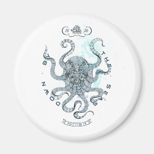 Octopus - Salzklub 76 - Unterhalb des Meeres Magnet