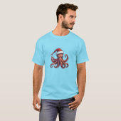 Octopus Santa T-Shirt (Vorne ganz)