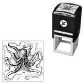 Octopus Scrapbook Briefmarke - Nautisches Crafting Permastempel (Beispiel)