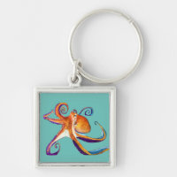 Octopus sealife watercolor art