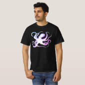 Octopus-Silhouette T-Shirt (Vorne ganz)