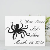 Octopus Silhouette Thunder_Cove (Stehend Vorderseite)