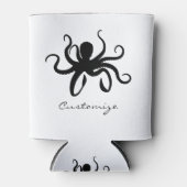 Octopus Silhouette Thunder_Cove Dosenkühler (Vorderseite)