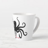 Octopus Silhouette Thunder_Cove Milchtasse (Rechte Ecke)