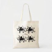 Octopus Silhouette Thunder_Cove Tragetasche (Vorne)