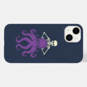 Octopus Skeleton Case-Mate iPhone Hülle (Rückseite (Horizontal))