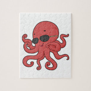 Octopus-Sonnenbrille Puzzle