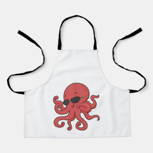 Octopus-Sonnenbrille Schürze