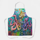 Octopus Spuid-Schürze Schürze (Vorderseite)