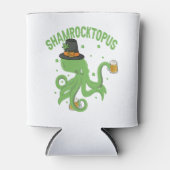 Octopus St Patricks Day Shamrocktopus Leprechaun Dosenkühler (Vorderseite)