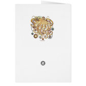 Octopus Steampunk Surreal Retro Style Machine (Hinten)