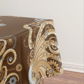Octopus Steampunk Surreal Retro Style Machine Tischdecke (Beispiel)