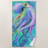 Octopus Strandtuch (Vorderseite)