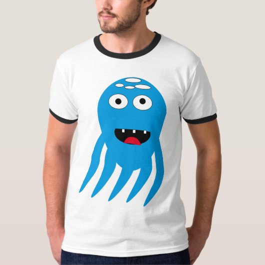Octopus T Shirt (Vorderseite)