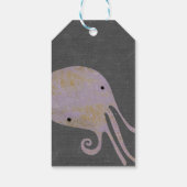 Octopus-Tags Geschenkanhänger (Rückseite)