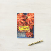 Octopus Tako た こ Tsukiji Fish Market, Tokio, Japan Post-it Klebezettel (Auf Schreibtisch)