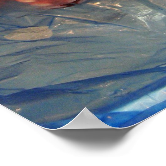 Octopus Tako た こ Tsukiji Fish Market, Tokio, Japan Poster (Ecke)