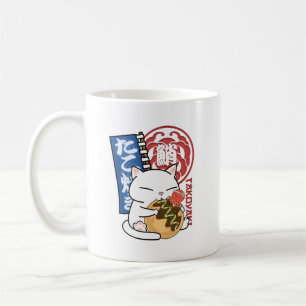 Octopus Takoyaki Cat Kaffeetasse