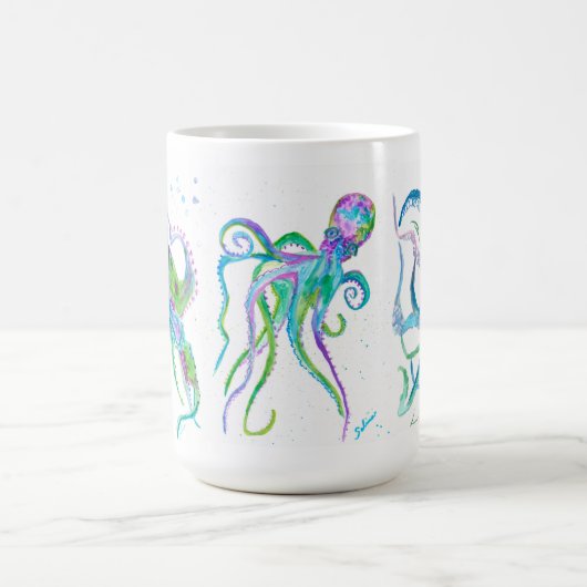 Octopus-Tasse Kaffeetasse (Mittel)