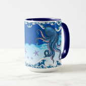 Octopus-Tasse Tasse (VorderseiteRechts)