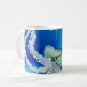 Octopus-Tasse von Inky _Art Kaffeetasse (Vorderseite Links)
