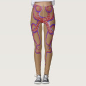 Octopus Tattoo Leggings (Vorderseite)