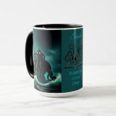 Octopus Tentacle Paranormales Monster Romanname Tasse (Vorderseite Links)