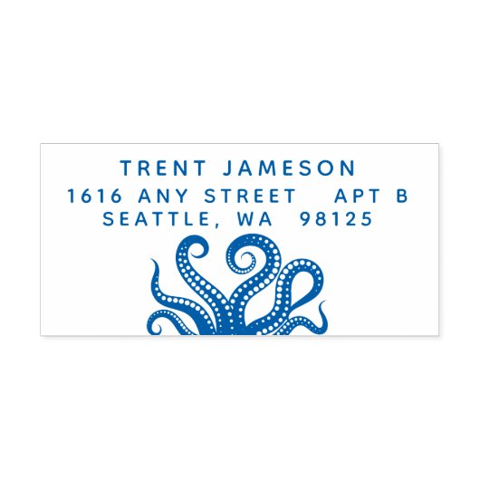 Octopus Tentacles Adresse Permastempel (Design)