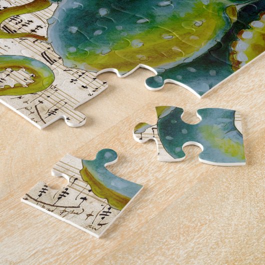 Octopus Tentacles Compass Music Puzzle (Seite)