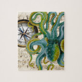 Octopus Tentacles Compass Music Puzzle (Vertikal)